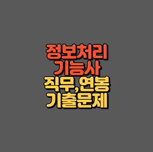 정보처리기능사