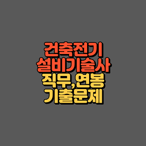 건축전기설비기술사