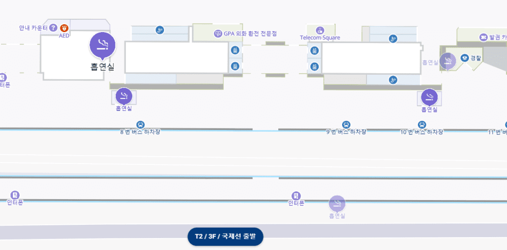 나리타공항 2터미널 3층